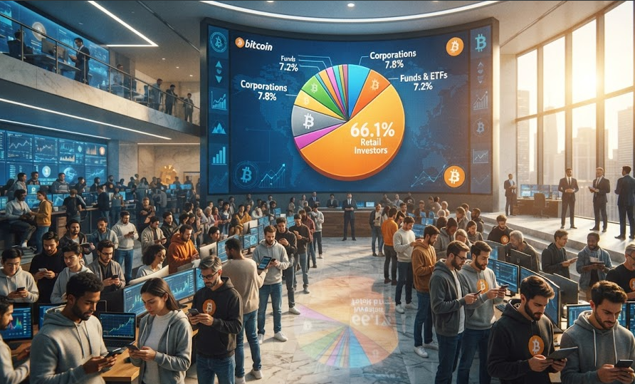 比特幣66.1%由散戶持有！Bitwise報告揭所有權結構真相